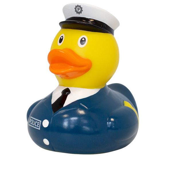Canard de bain police