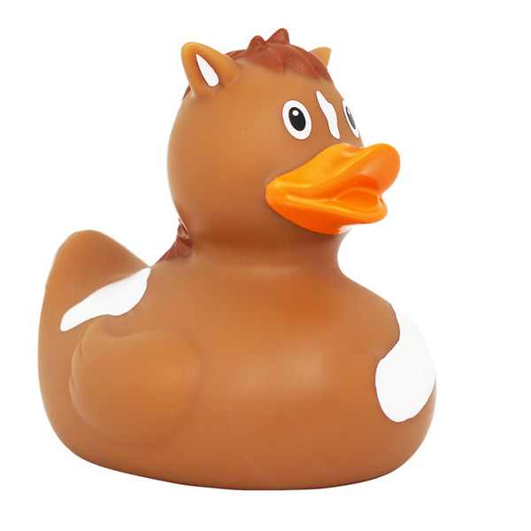 Canard de bain poney
