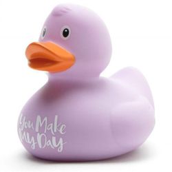 Canard en de bain "You Make My Day" (Rose)