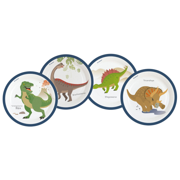 Assiettes "Happy Dinosaur"