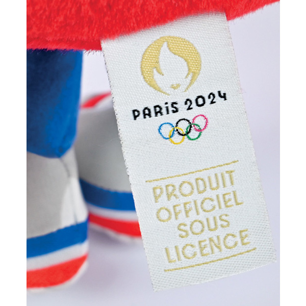 Peluche Mascotte Jeux Olympiques Paris 2024 - 25 cm boîte