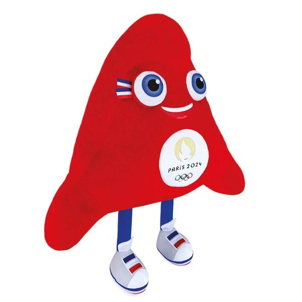 Peluche Mascotte Officielle Jeux Olympiques Paris 2024 - 80 cm