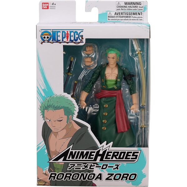 Figurine Zoro One Piece Anime Heroes 17 cm