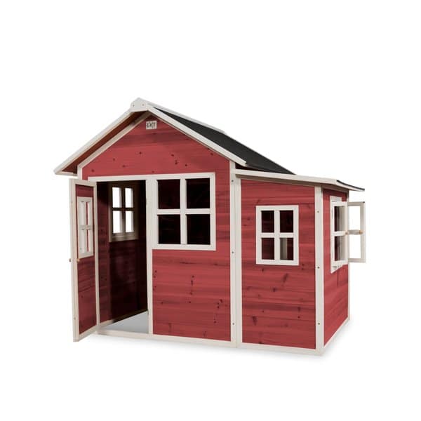 Maison en bois Loft 150 rouge