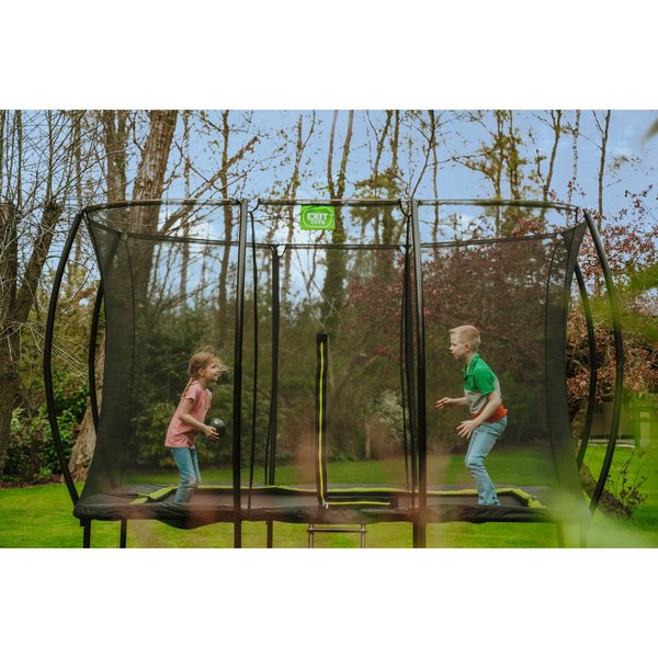 Trampoline Silhouette 244 x 366 cm noir