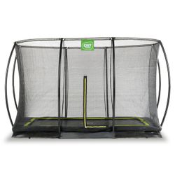 Trampoline Silhouette enterré 244 x 366 cm noir