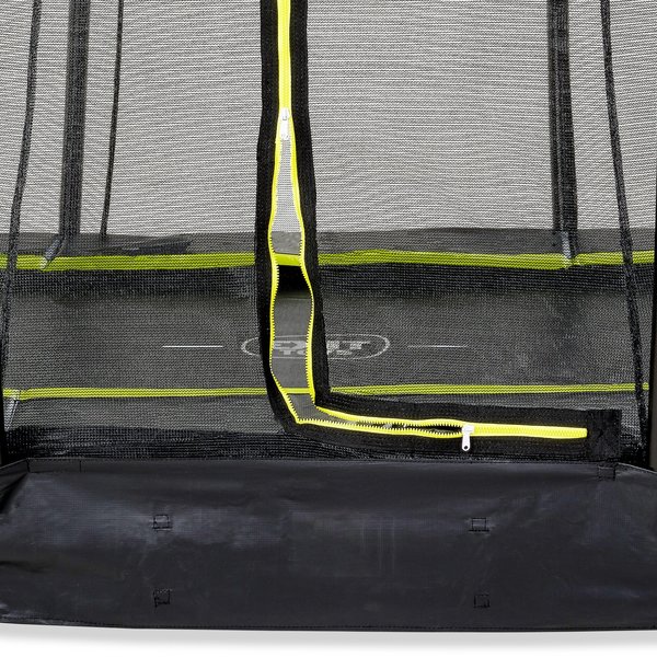 Trampoline Silhouette enterré 244 x 366 cm noir