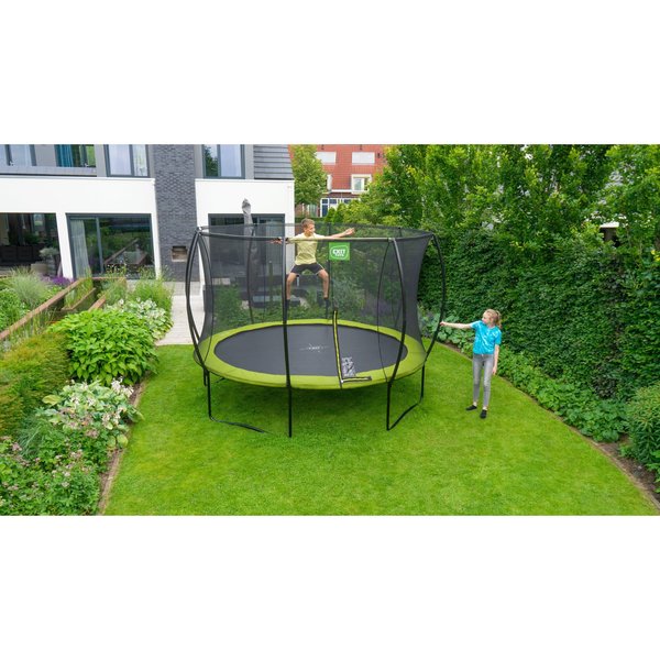 Trampoline Silhouette 2,44 m avec filet vert