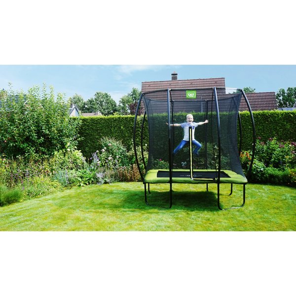 Trampoline Silhouette 153 x 214 cm vert