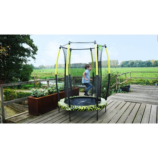 Trampoline Tiggy Junior avec filet 40 cm vert/noir