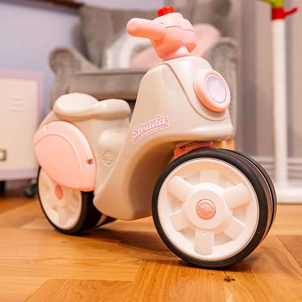 Porteur Scooter Strada rose