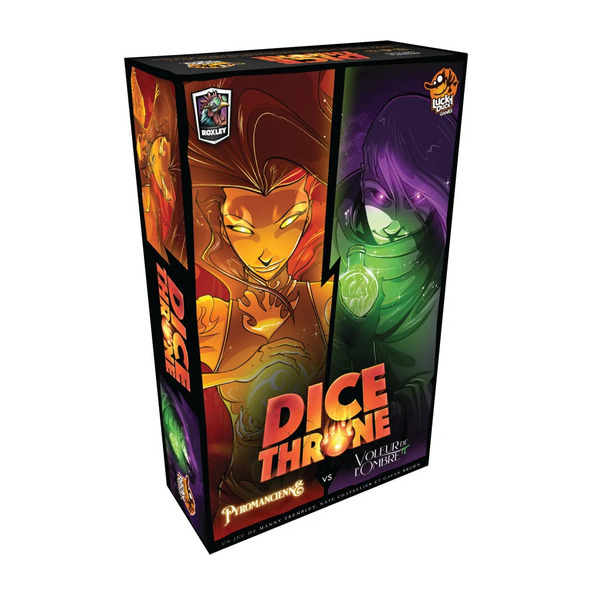 Dice Throne : Pyromancienne VS Voleur de l’ombre
