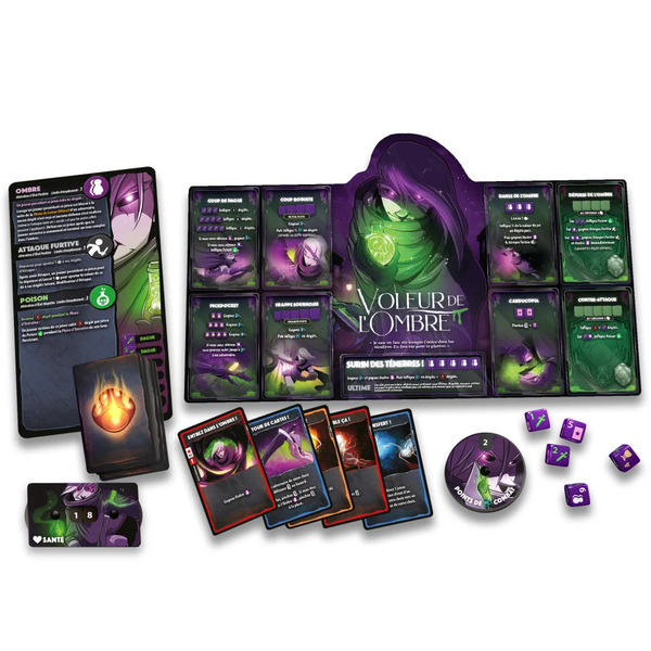 Dice Throne : Pyromancienne VS Voleur de l’ombre