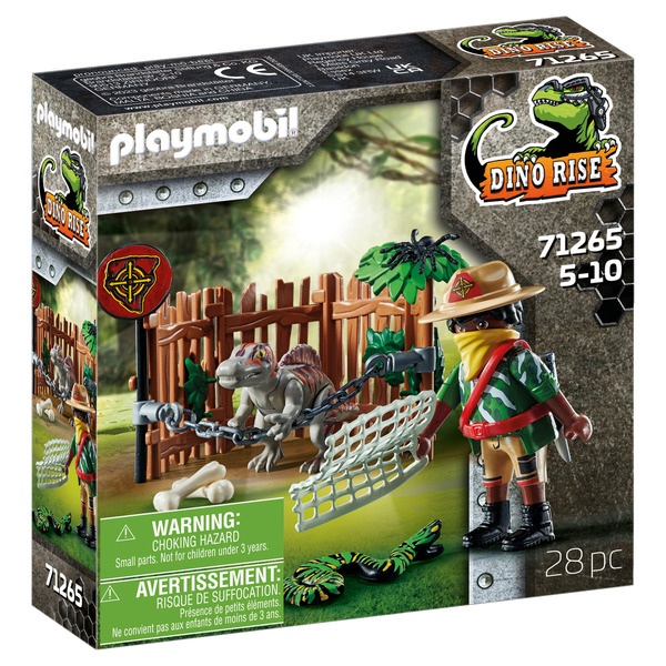 71265 - Playmobil Dino Rise - Bébé spinosaure et combattant