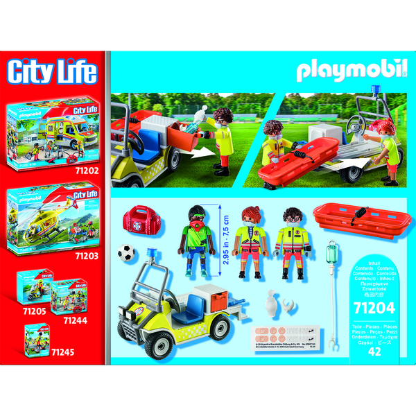 71204 - Playmobil City Life - Véhicule de secours