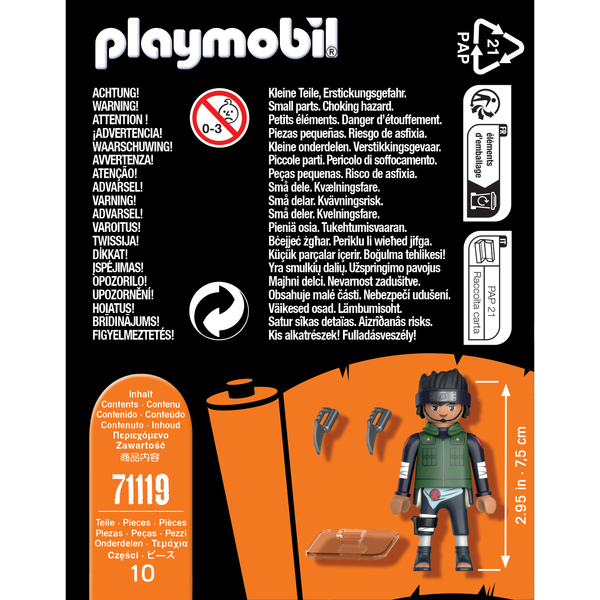 71119 - Playmobil Naruto Shippuden - Figurine Asuma