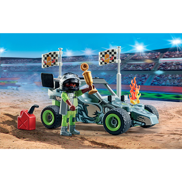 71044 - Playmobil Stunt Show - Cascadeur et Buggy