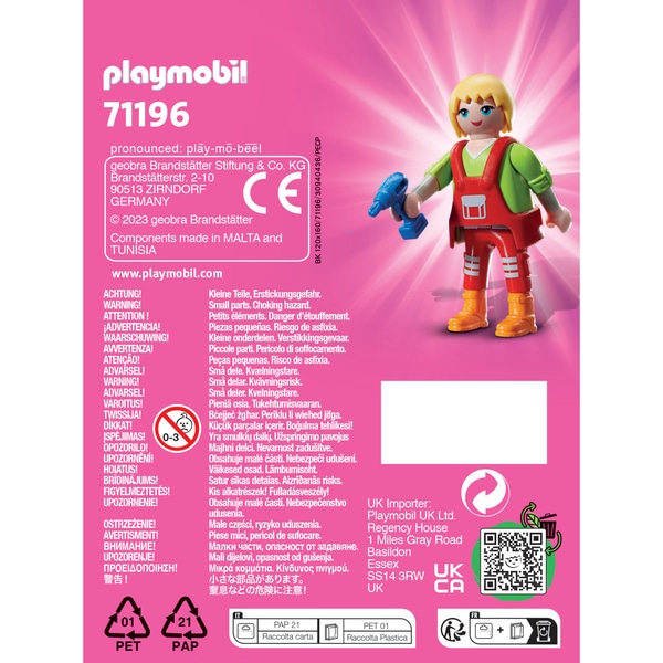 71196 - Playmobil Spécial Plus - Bricoleuse