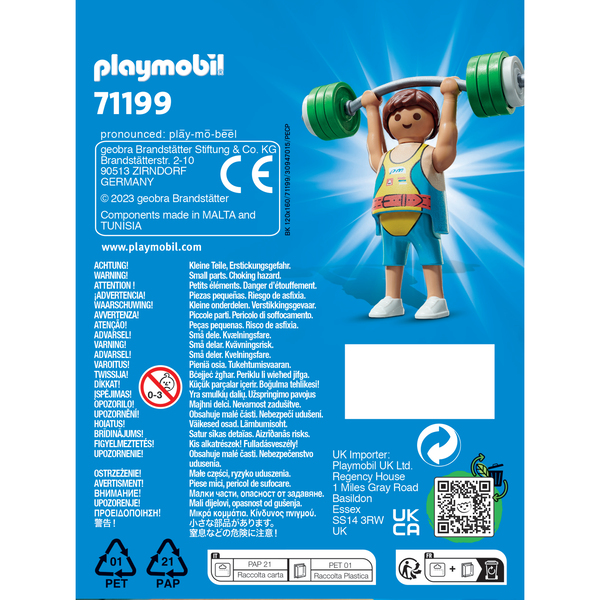 71199 - Playmobil Spécial Plus - Haltérophile