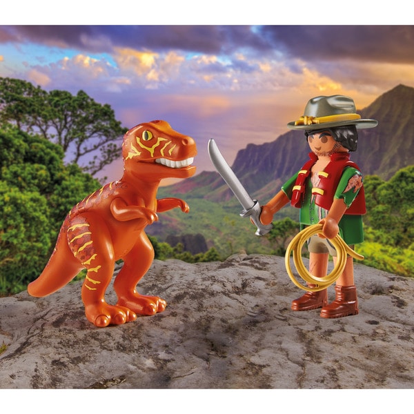 71206 - Playmobil - Aventurier et tyrannosaure 