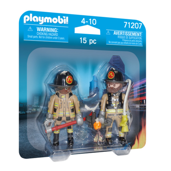 71207 -  Playmobil City Action - 2 figurines de Pompiers