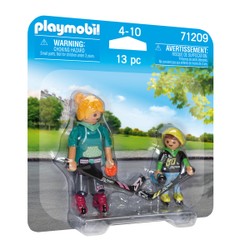71209 - Playmobil Spécial Plus - Joueurs de roller hockey