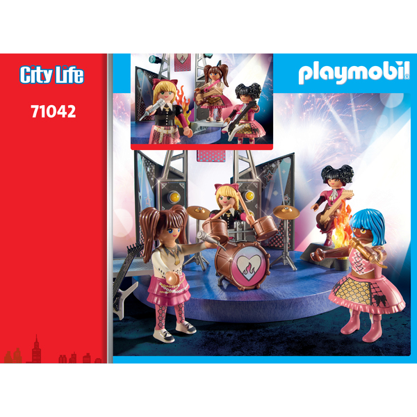 71042 - Playmobil City Life - Groupe de rock