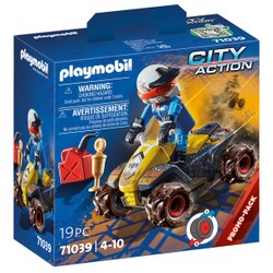 71039 - Playmobil City Action - Pilote et Quad