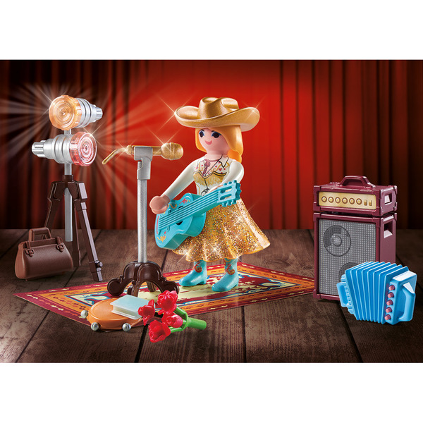 71184 - Playmobil Family Fun - Chanteuse de country