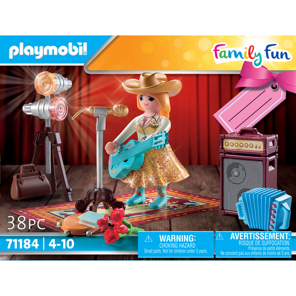 71184 - Playmobil Family Fun - Chanteuse de country