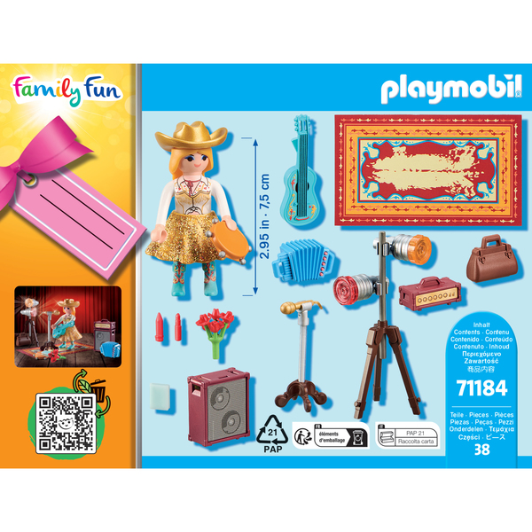 71184 - Playmobil Family Fun - Chanteuse de country