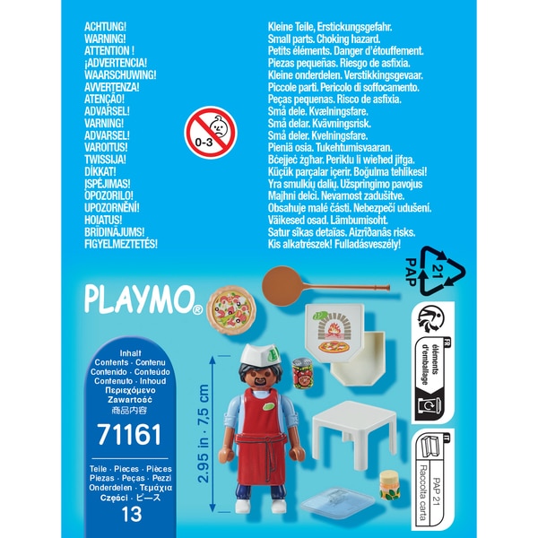 71161 - Playmobil City Life Special Plus - Pizzaiolo