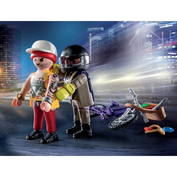 71255 - Playmobil Action - Starter Pack Agent et voleur