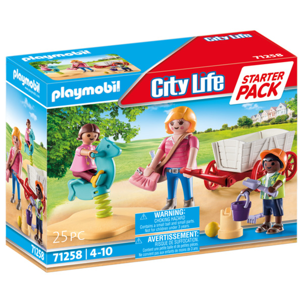 71258 - Playmobil City Life - Starter Pack Nourrice avec enfants