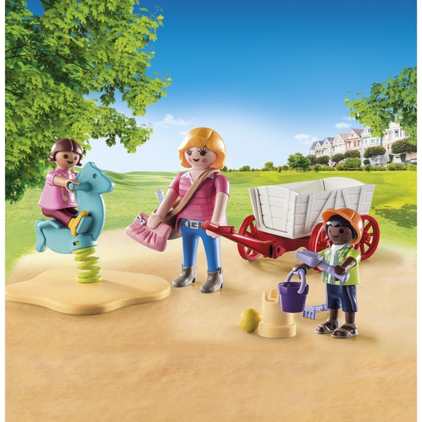 71258 - Playmobil City Life - Starter Pack Nourrice avec enfants