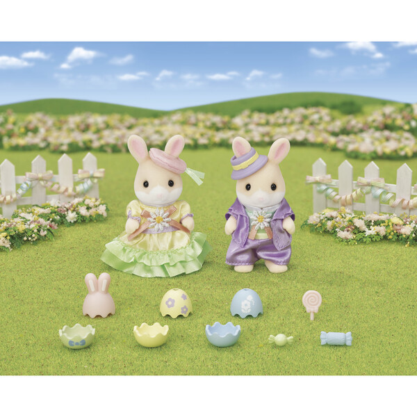 Sylvanian Families - 5691- La chasse aux oeufs Lapin