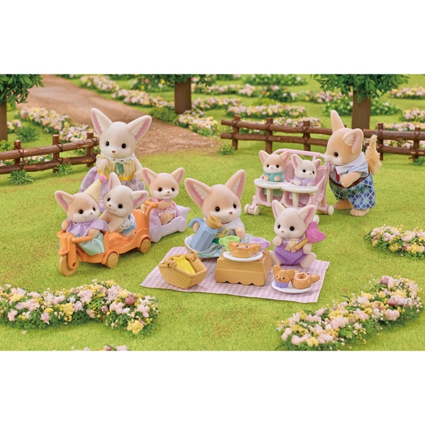 Sylvanian Families - 5698 - Le set de pique-nique des frères et sœurs Fennec