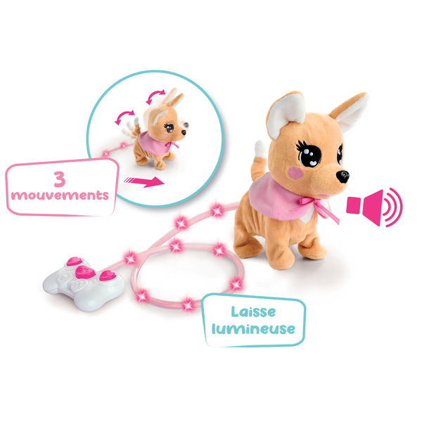 Peluche chihuahua interactive Loomy