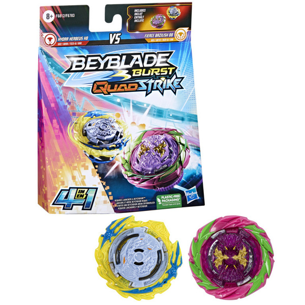 Dual Pack Beyblade Burst QuadStrike 