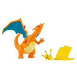 Figurine Pokémon Deluxe Dracaufeu Bandai : King Jouet, Figurines