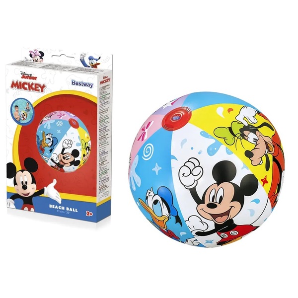 Ballon de plage Mickey - 51 cm