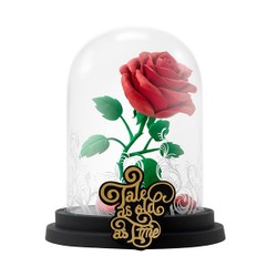 Figurine Rose Enchantée La Belle et la Bête - Disney