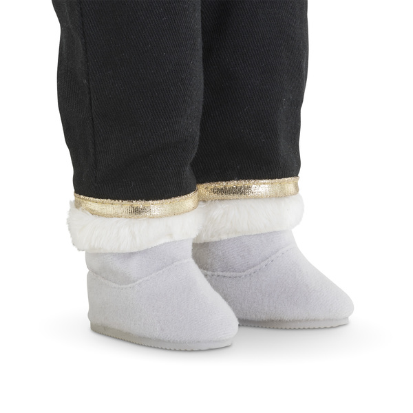 Chaussures Vernies Noires Pour Poupée Corolle 36 Cm - Accessoire De Mode, Dès 3 Ans