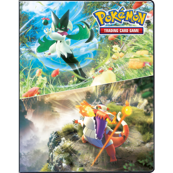 Cahier range-cartes A4 Pokemon Ecarlate et Violet 2