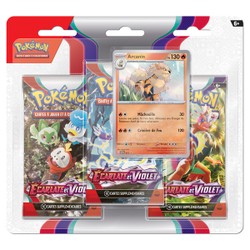 Pack Pokémon Ecarlate et Violet - 3 boosters