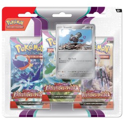 Pack 3 Boosters Pokémon Ecarlate et Violet 2