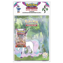 Cahier Pokémon avec Booster Ecarlate et Violet 2