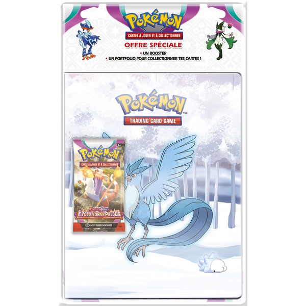 Cahier Pokémon avec Booster Ecarlate et Violet 2