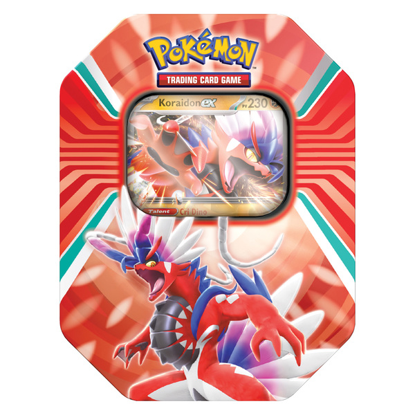 Pokébox Pokémon Ecarlate et Violet - Koraidon-ex Asmodée : King Jouet,  Cartes à collectionner Asmodée - Jeux de société