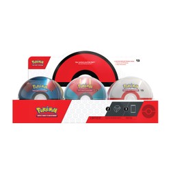 Boîte PokéBall 3 Boosters Pokémon